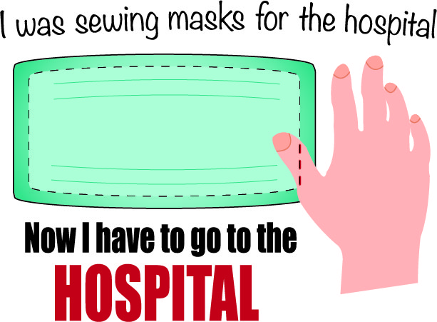 Sewing Masks for Hospital